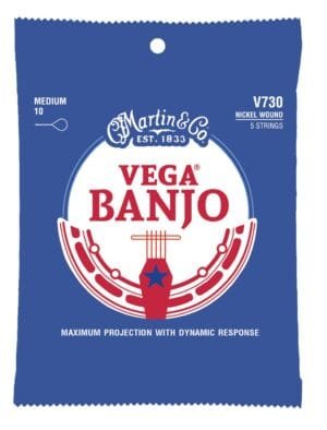 Vega 10-23 5-String Banjo Strings