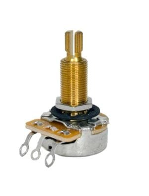 CTS Potentiometer - 500k Audio, 3/4 Bushing, Knurled Split Shaft