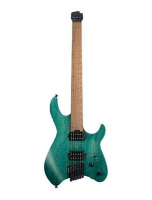 Cort Space Headless Guitar – Multi Scale – Semi Gloss Turquoise