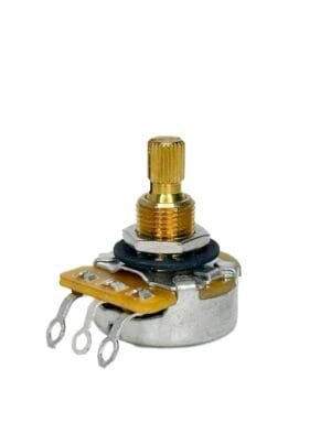 CTS Potentiometer - 1M Audio, 3/8 Bushing, Knurled Split Shaft