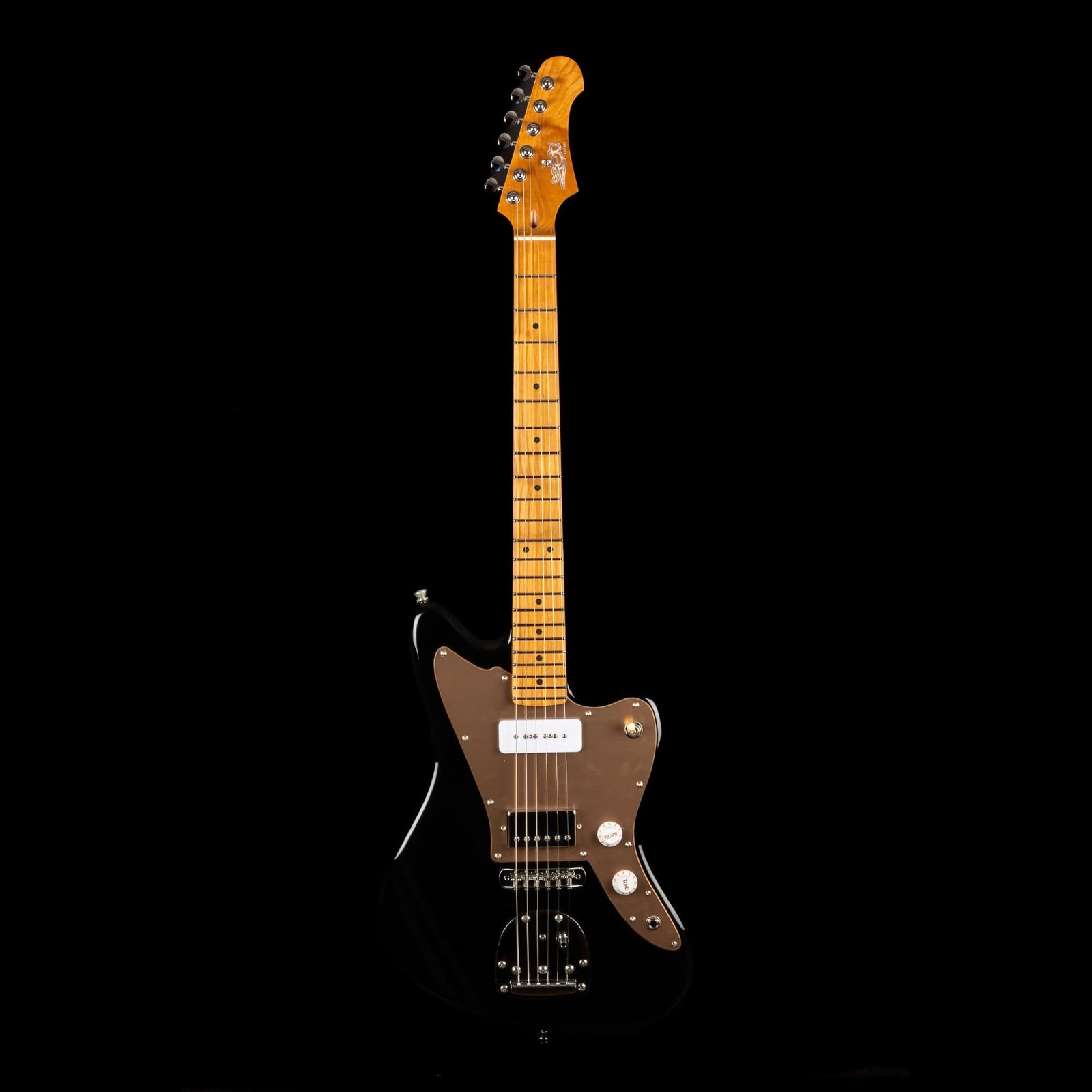 JET JJ-350 - Black w/ Gold Pickguard