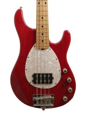2004 Music Man Sterling 4 H Bass w/Case - Translucent Red