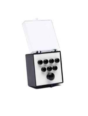 Martin Bridge Pins & End Pin Set - Ebony Plain