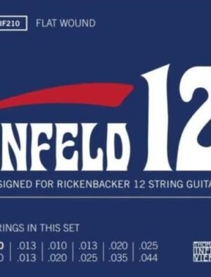 Thomastik-Infeld Rickenbacker 12 String Flatwound Electric Guitar Strings 10-44