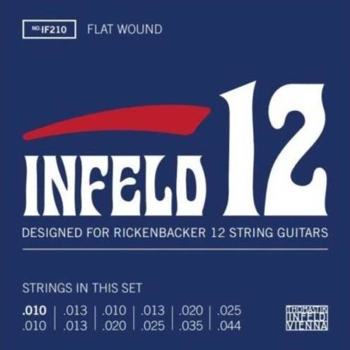 Thomastik-Infeld Rickenbacker 12 String Flatwound Electric Guitar Strings 10-44