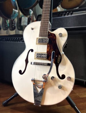 Used - 2021 Gretsch G6118T Players Edition Anniversary w/ Case - Vintage White