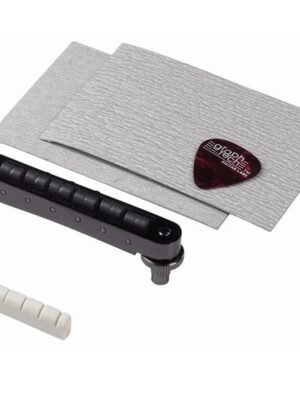 Graph Tech Supercharger Kit A - Les Paul (4mm Tune-o-Matic) - Black Nickel