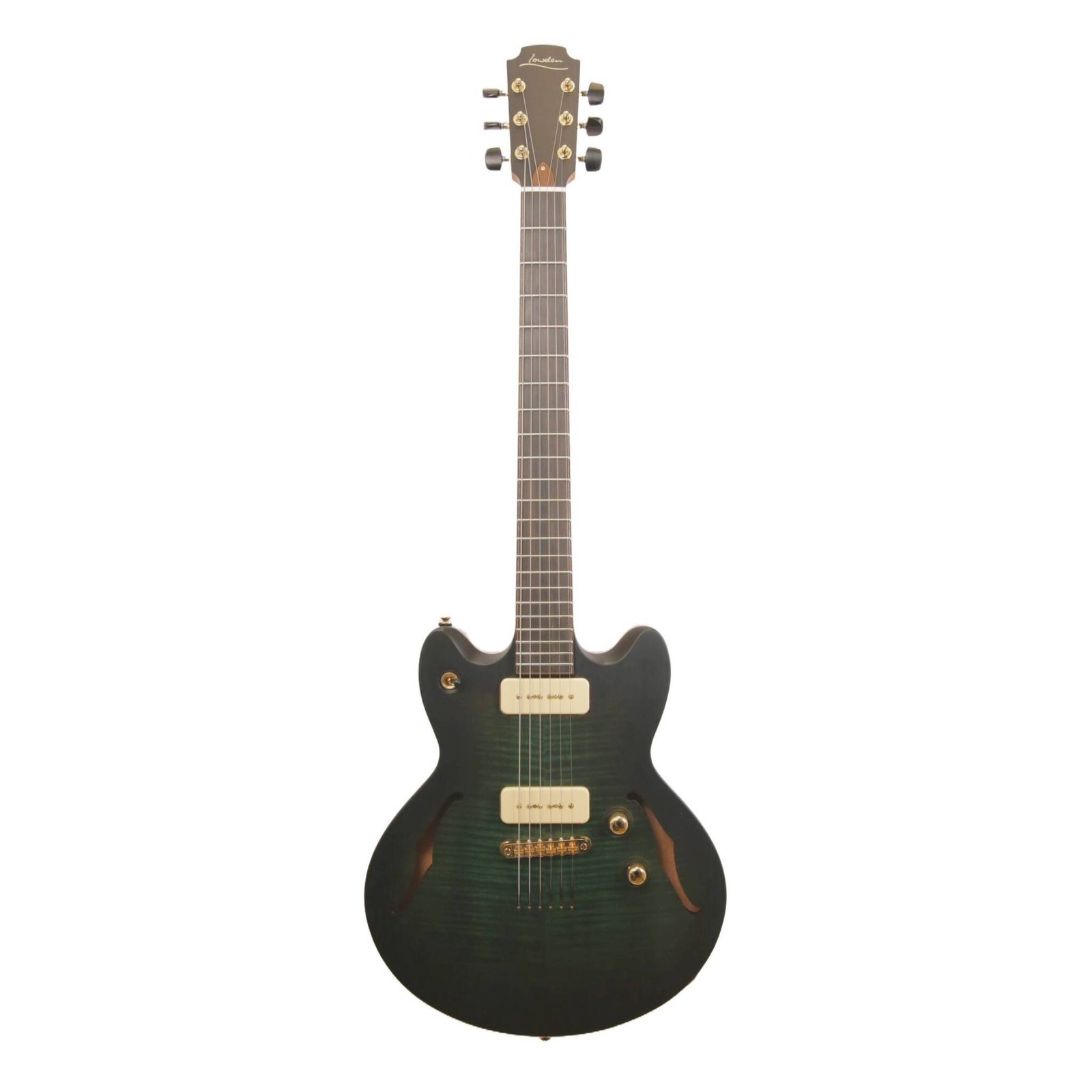 Lowden GL-J Lollar P90 Emerald Green #00421 - Image 2