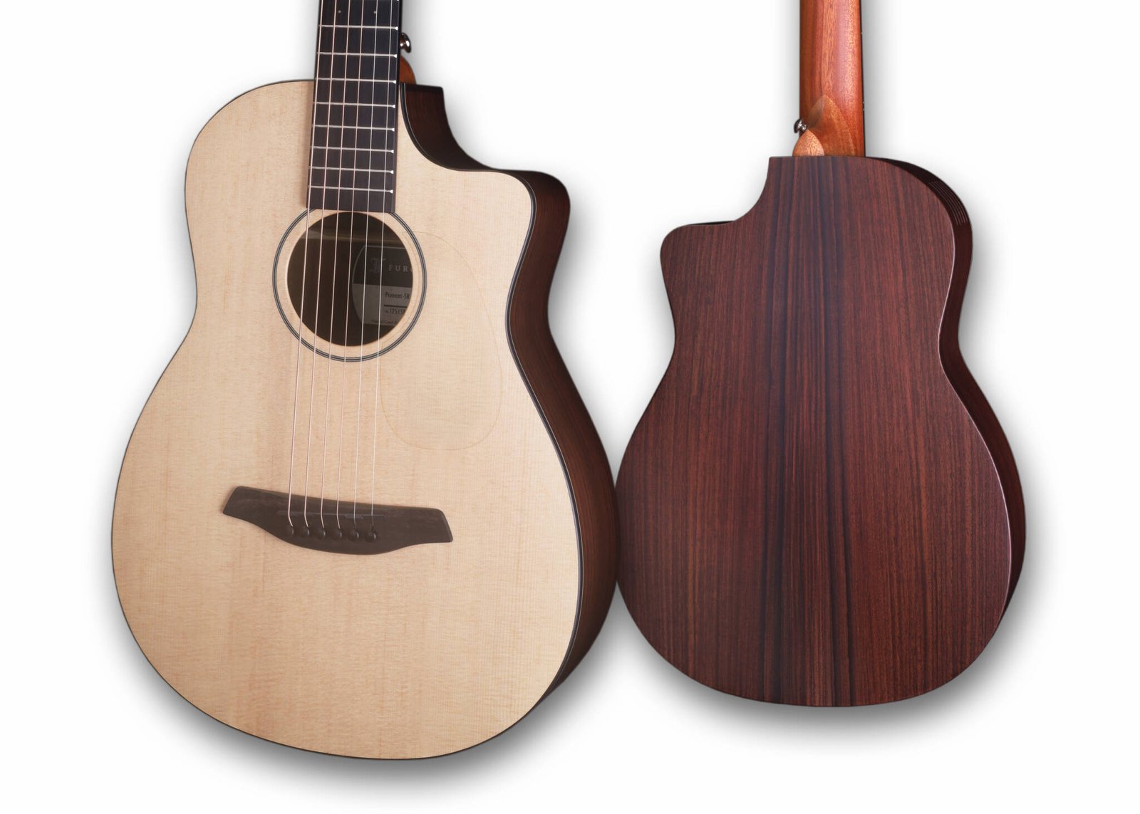 Furch Pioneer-ER Travel Guitar w/Gig Bag (43mm nut) - Image 2