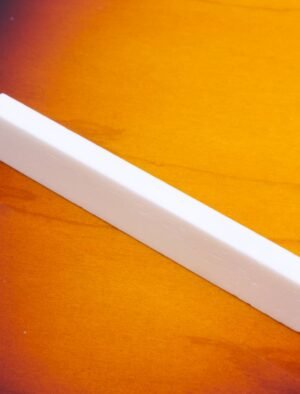 Bridge Saddle - Bone, Acoustic, Oversized, 83mm x 12mm x 6mm