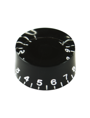 Speed Knob - Embossed, 24 Spline, Gibson Style - Black