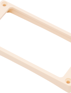 Mounting Ring - Humbucker, Curved bottom, Tapered, Plastic - Bridge / Cream
