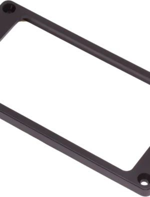 Mounting Ring - Humbucker, Flat bottom, Tapered, Plastic - Neck / Black