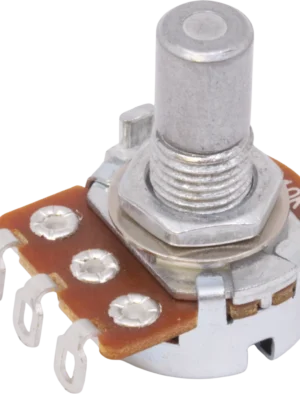 Potentiometer - Alpha, Audio, Solid Shaft, 16mm - 500 kΩ