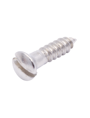 Pickguard Screw - #4 x ½”, Slotted, Nickel