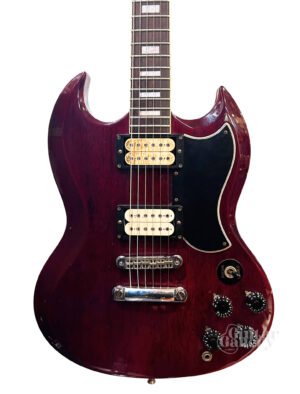 Used - 1981 Aria Pro II SL-500D - Cherry Wine
