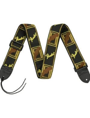 Fender Strap - Black / Yellow / Brown