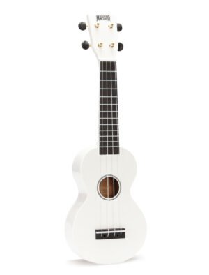 Mahalo Rainbow Series Soprano Ukulele - White