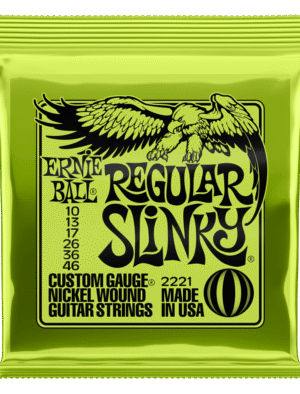 Ernie Ball Regular Slinky Electric Guitar Strings 10-46