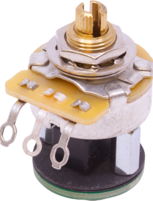Potentiometer - Fender 250K S-1 Knurled Shaft - 4PDT