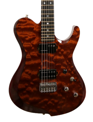 Holland Guitars Twisted Tele – Quilted Mahogany / Swamp Ash