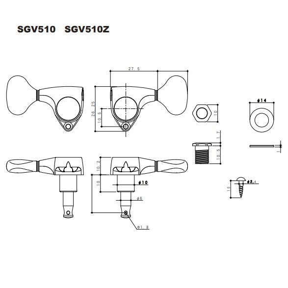Gotoh SGV510Z-MG-T X-Nickel - Image 2