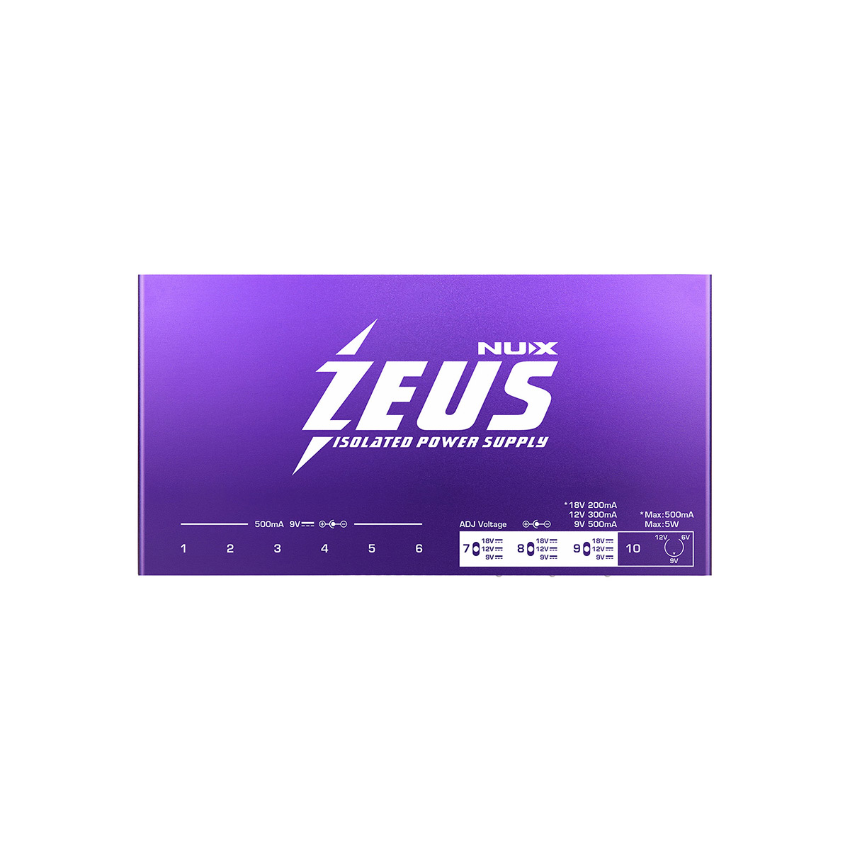 NUX Zeus 10 Output Isolated Power Supply