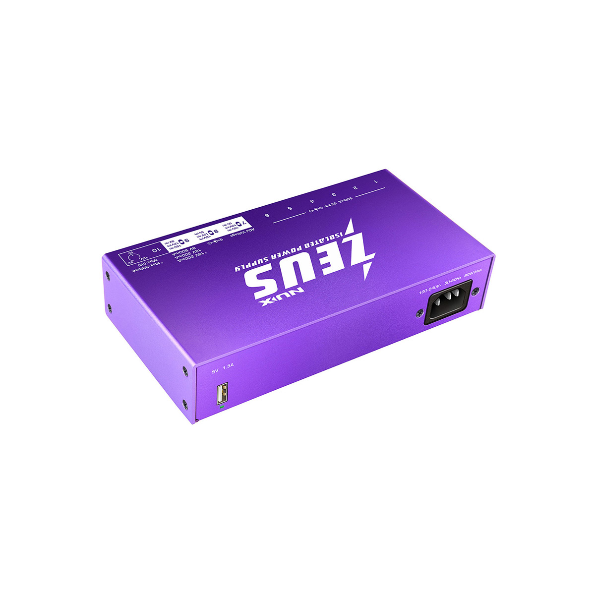 NUX Zeus 10 Output Isolated Power Supply - Image 2
