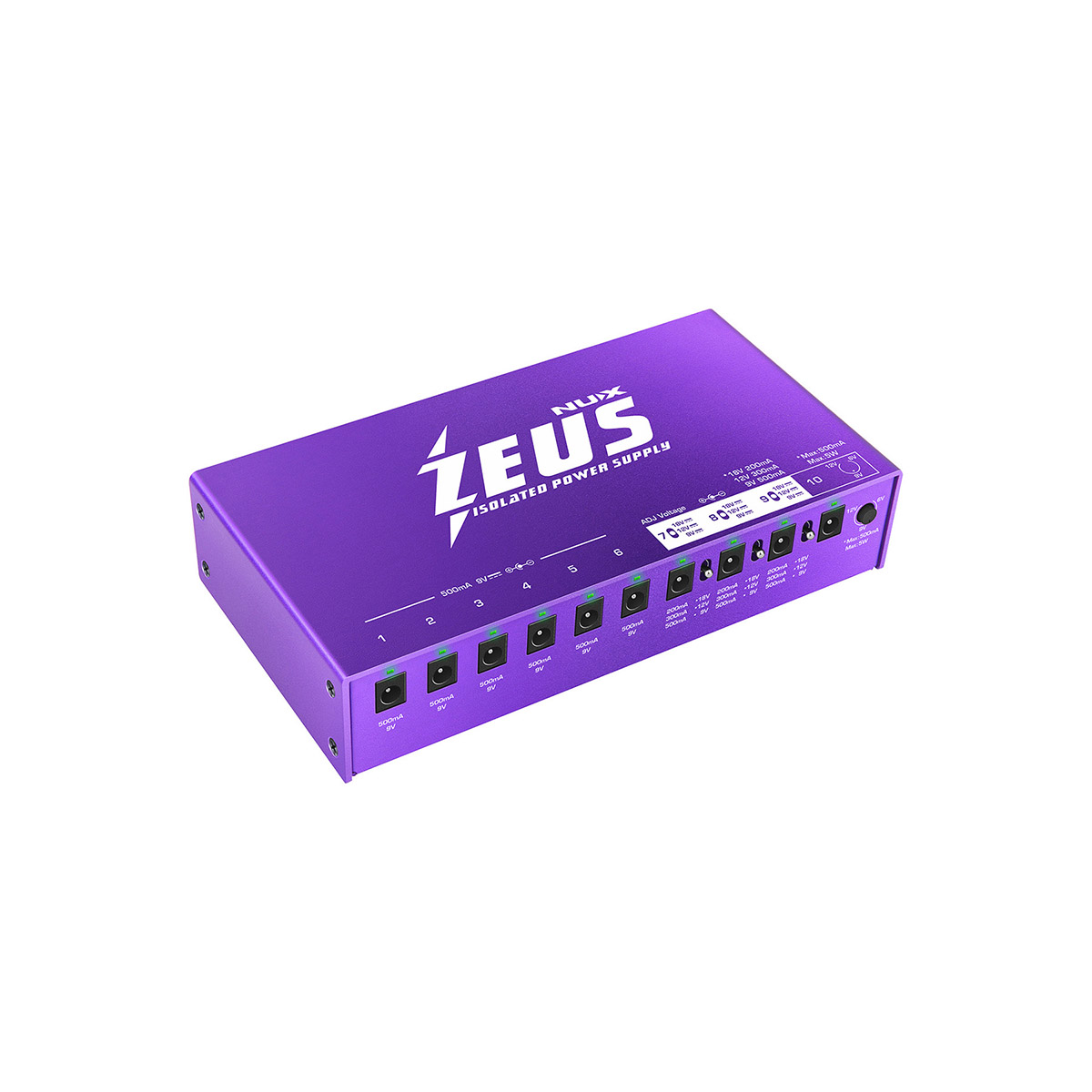 NUX Zeus 10 Output Isolated Power Supply - Image 3