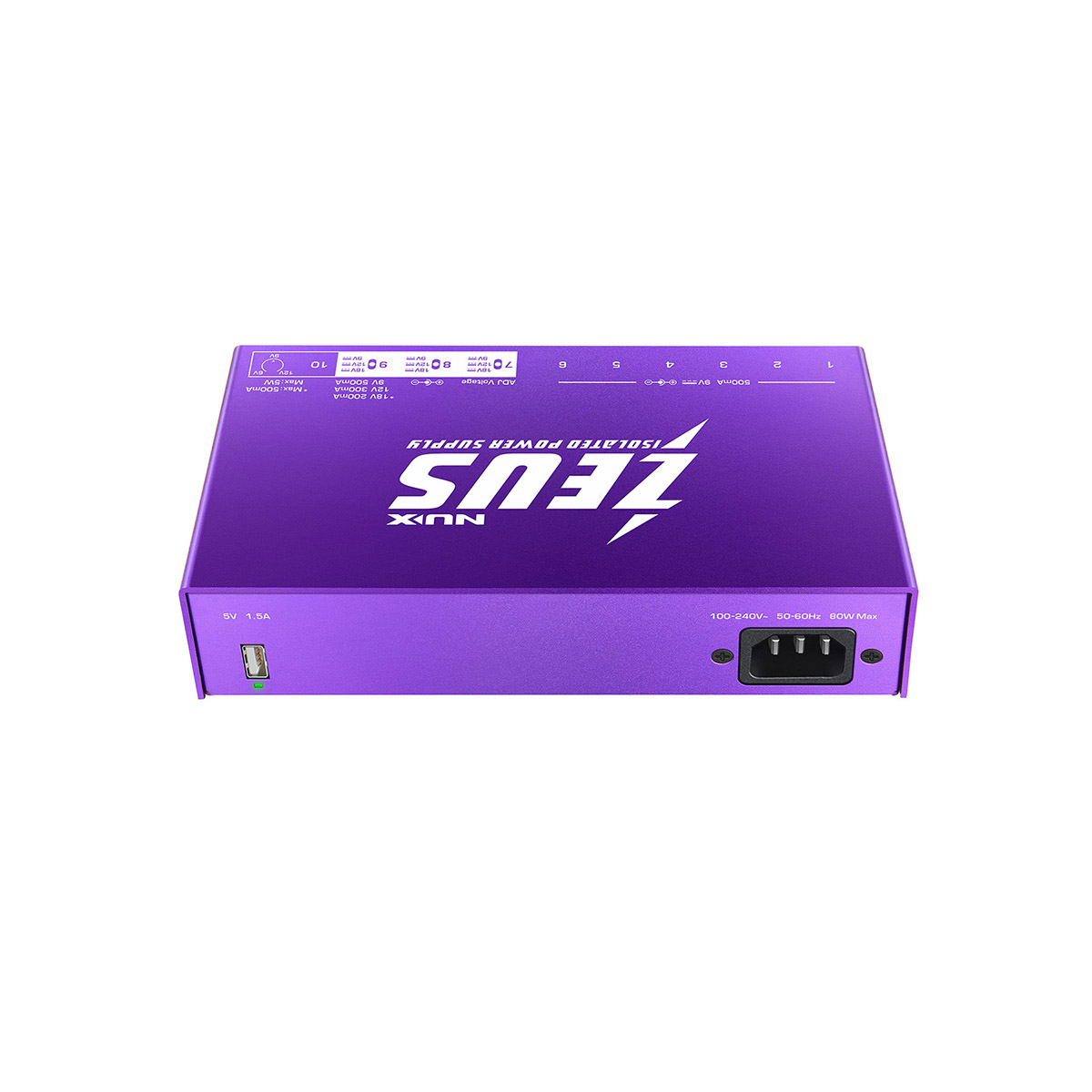 NUX Zeus 10 Output Isolated Power Supply - Image 4