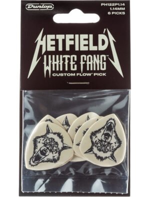 Dunlop Hetfield White Fang Custom 1.14mm Flow Picks