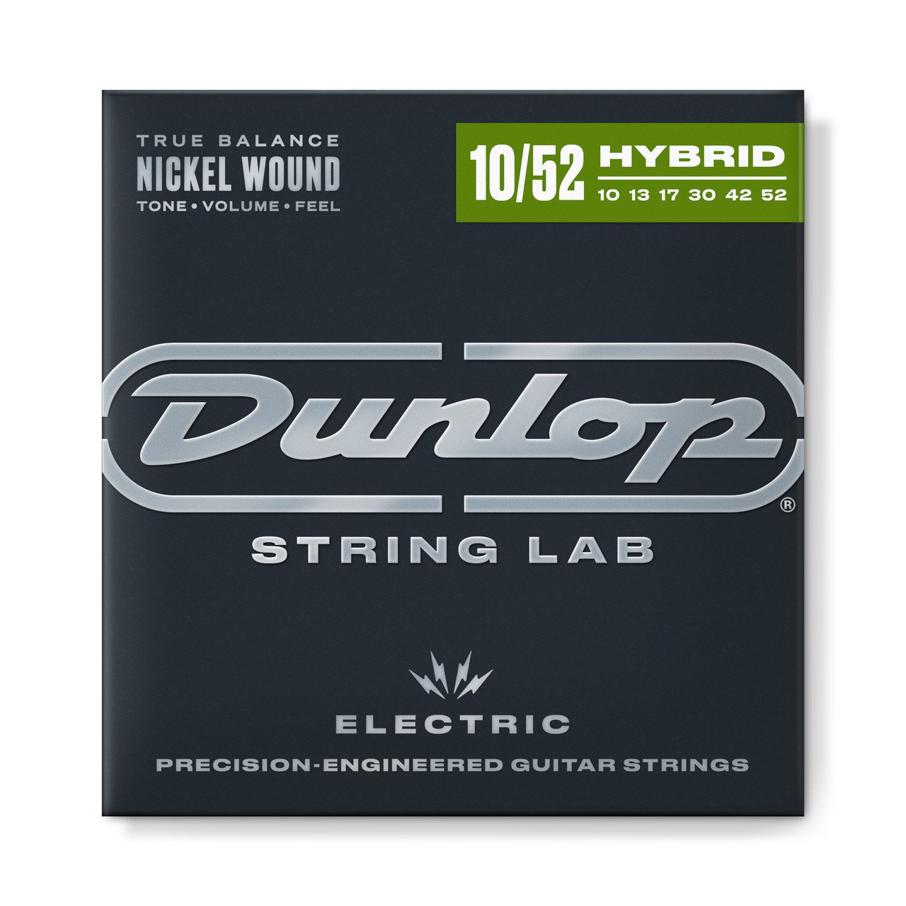 Dunlop Nickel Wound Electric Guitar Strings 10-52